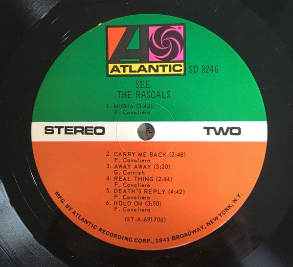 The Rascals : See (LP, Album, Ind)