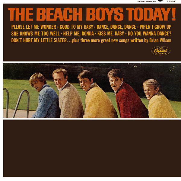 The Beach Boys : The Beach Boys Today! (LP, Album, Mono, Pin)