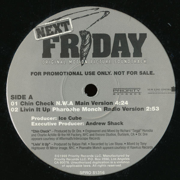 Various : Taste Of Next Friday (Original Motion Picture Soundtrack) (12", Promo)