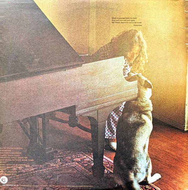 Carole King : Music (LP, Album, Gat)