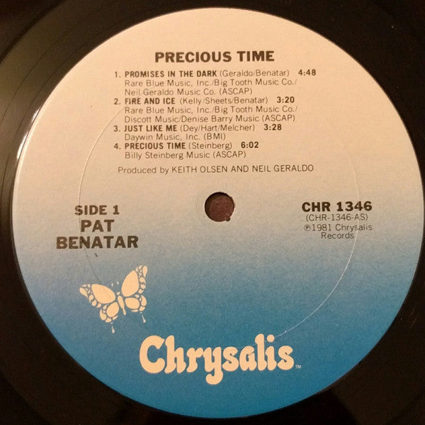 Pat Benatar : Precious Time (LP, Album, Club)