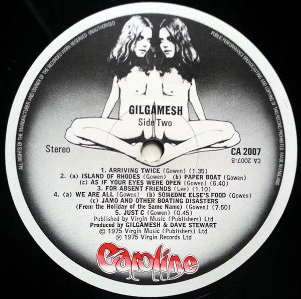 Gilgamesh (2) : Gilgamesh (LP, Album)