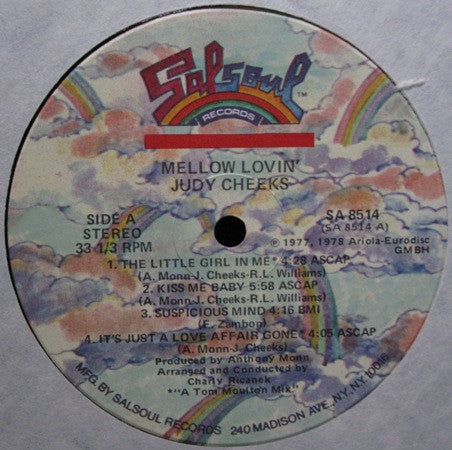 Judy Cheeks : Mellow Lovin' (LP, Album)