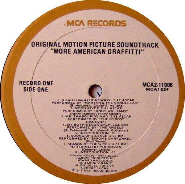 Various : Original Motion Picture Soundtrack - More American Graffiti (2xLP, Comp, Gol)