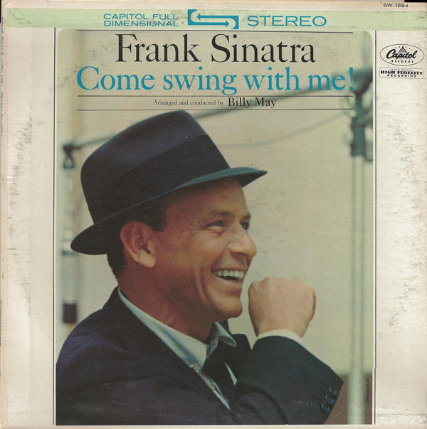 Frank Sinatra : Come Swing With Me! (LP, Album, Scr)