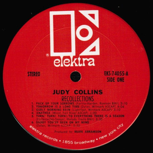 Judy Collins : Recollections (LP, Comp, Ter)