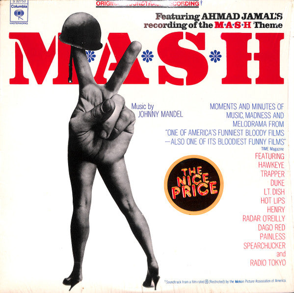 Johnny Mandel : M*A*S*H (Original Soundtrack Recording) (LP, Album, RE)