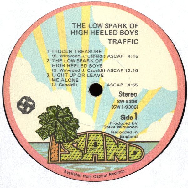Traffic The Low Spark Of High Heeled Boys (deluxe)- Remastered 2017 / 180gm  Standalone Vinilo — Palacio de la Música