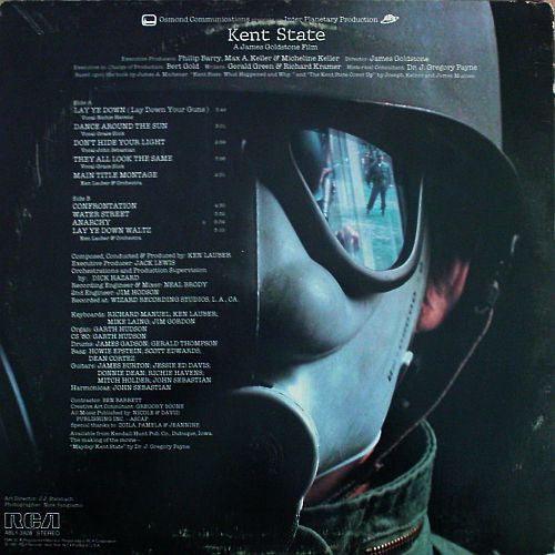 Ken Lauber - Kent State (Original Motion Picture Soundtrack) (LP, Album)  (Very Good Plus (VG+))
